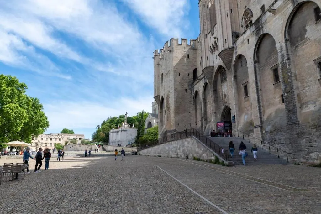 Bien D'Exception En Face Du Palais Des Papes Lejlighed Avignon