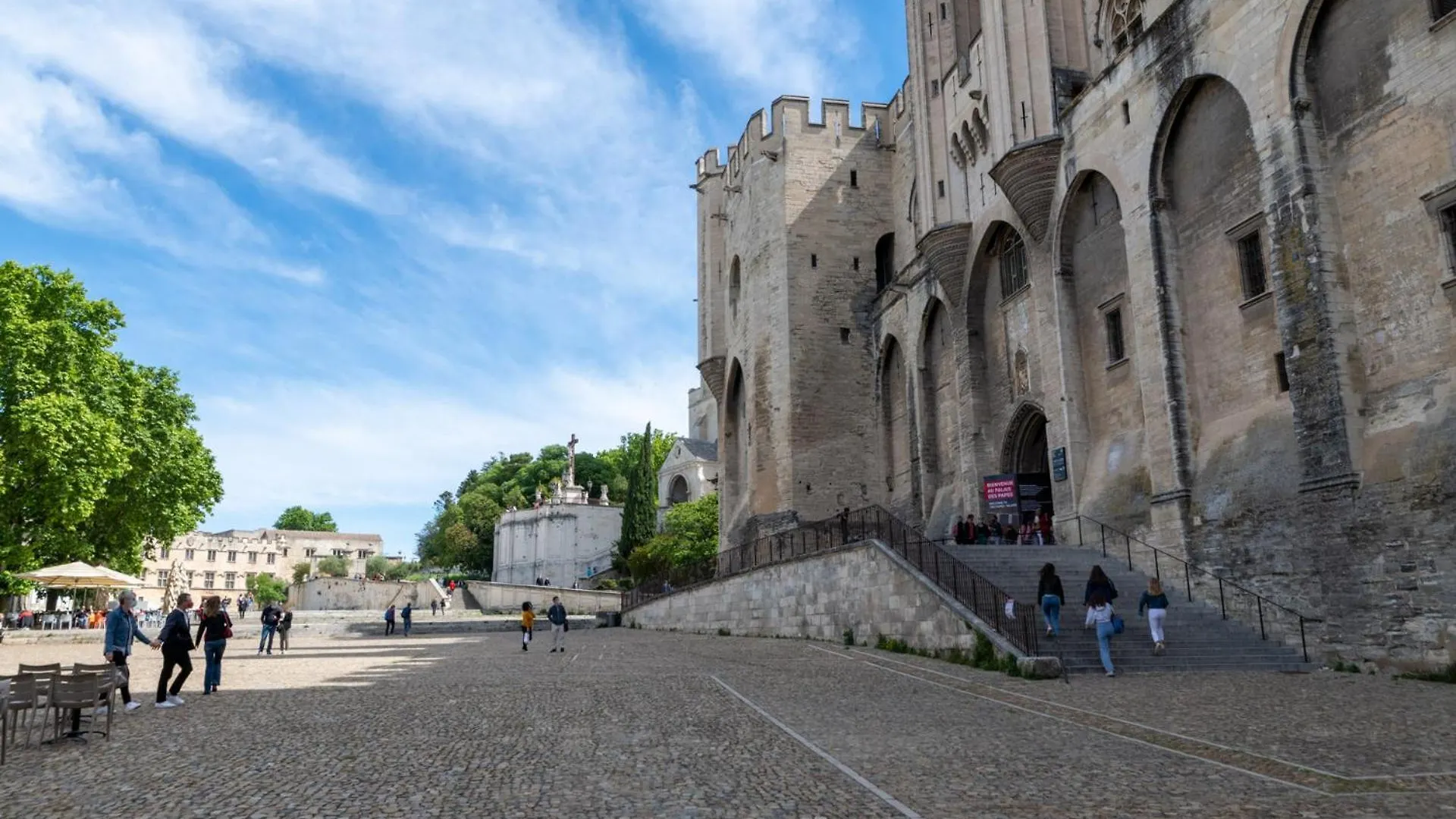 Bien D'Exception En Face Du Palais Des Papes Lejlighed Avignon