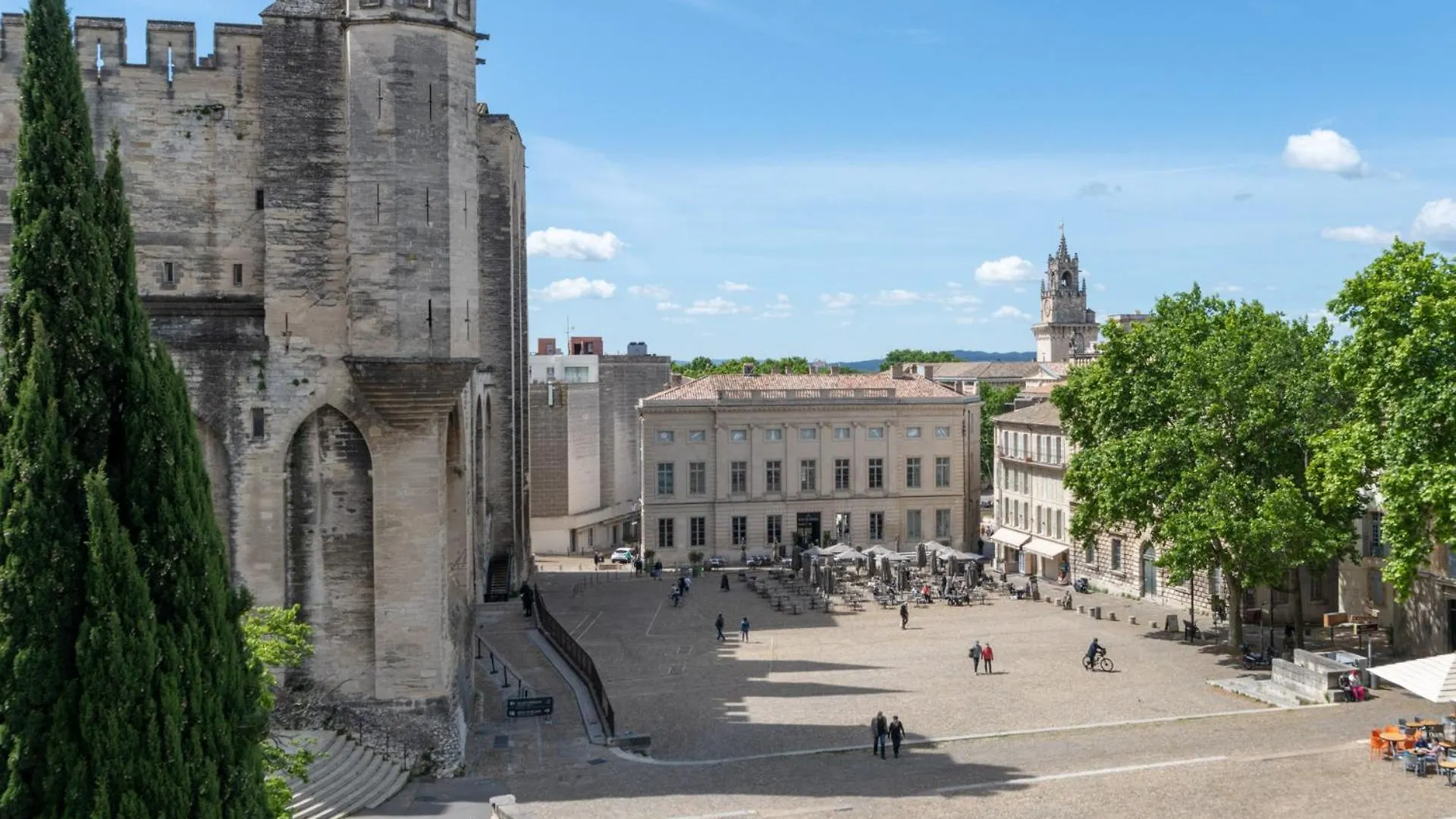 Bien D'Exception En Face Du Palais Des Papes Lejlighed Avignon